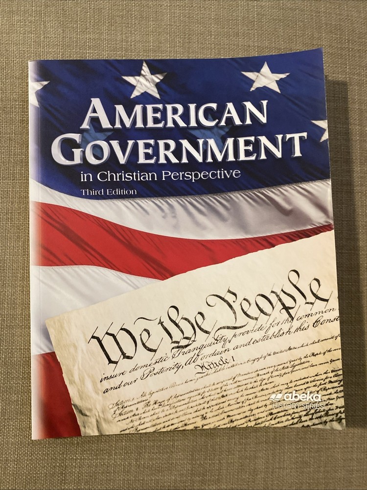 Abeka American Government student Text Third Edition
