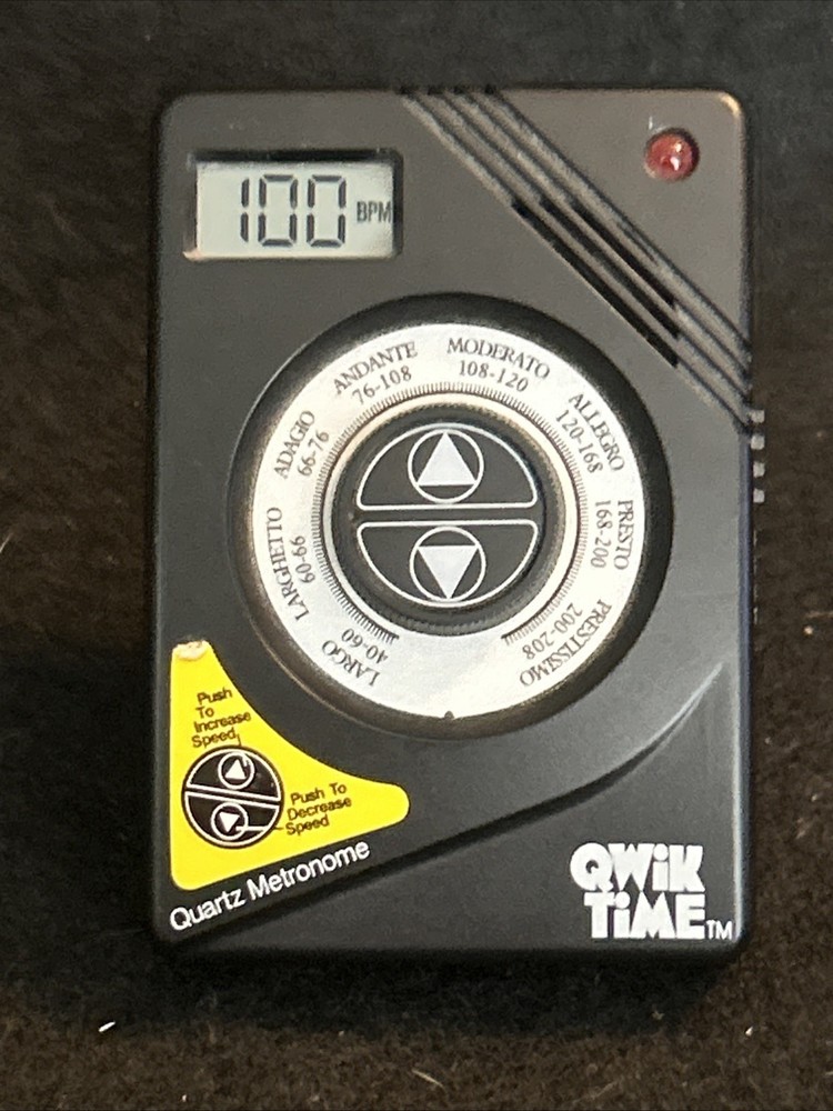 Qwik Time Quartz Metronome
