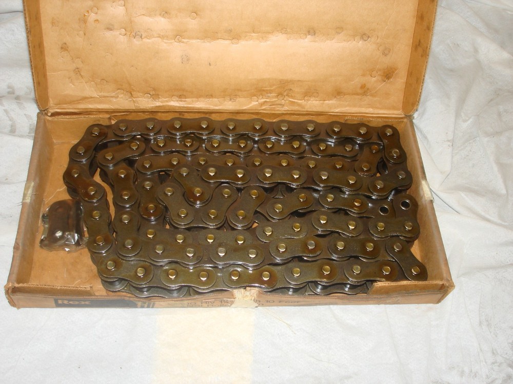 Rexnord #100 Ansi Roller Chain - 10 ft
