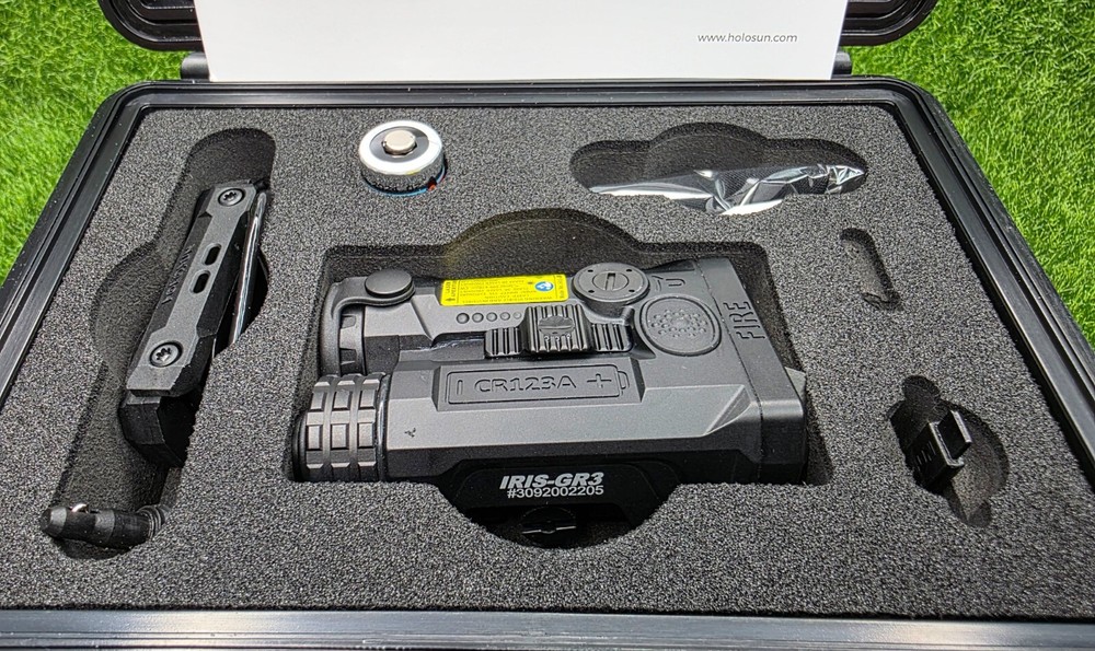Holosun IRIS-GR3 Triple-Function Laser Sight ⭐ New Release ⭐ Green & Infrared