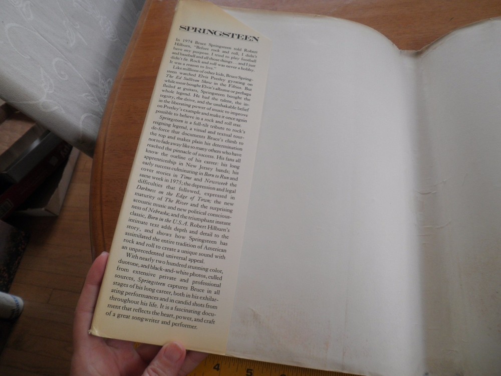 Springsteen HBDJ book 1985 Rolling Stone Bruce