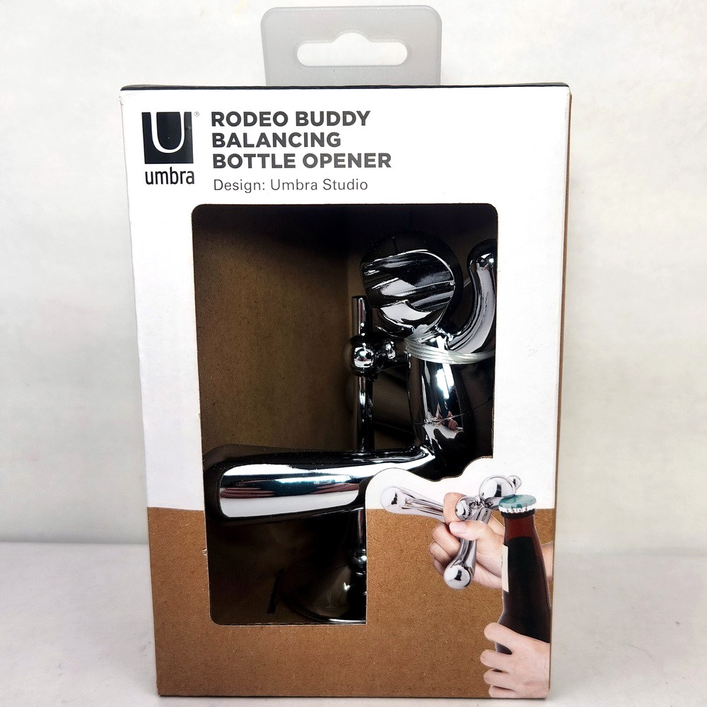 Chrome Bottle Opener Umbra Rodeo