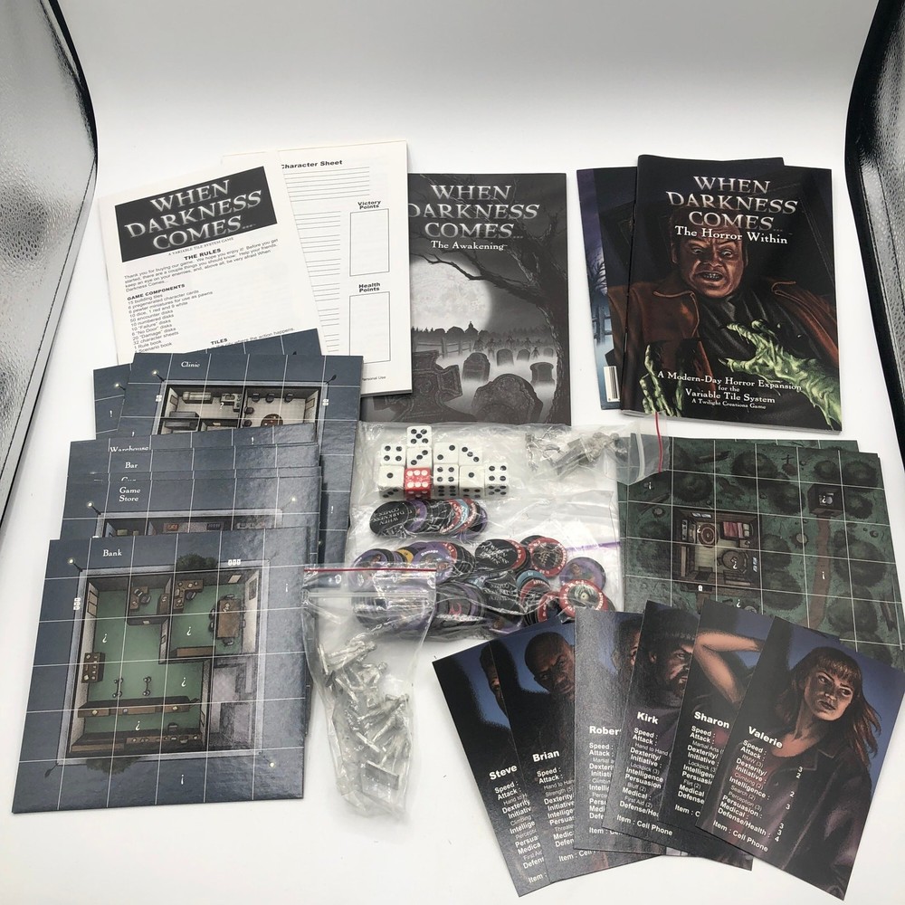 When Darkness Comes Awakening & Horror Within Expansion Variable Tile Tabletop