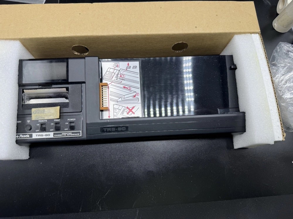 Radio Shack TRS-80 Pocket Computer Printer Cassette Interface Boxes Manuals