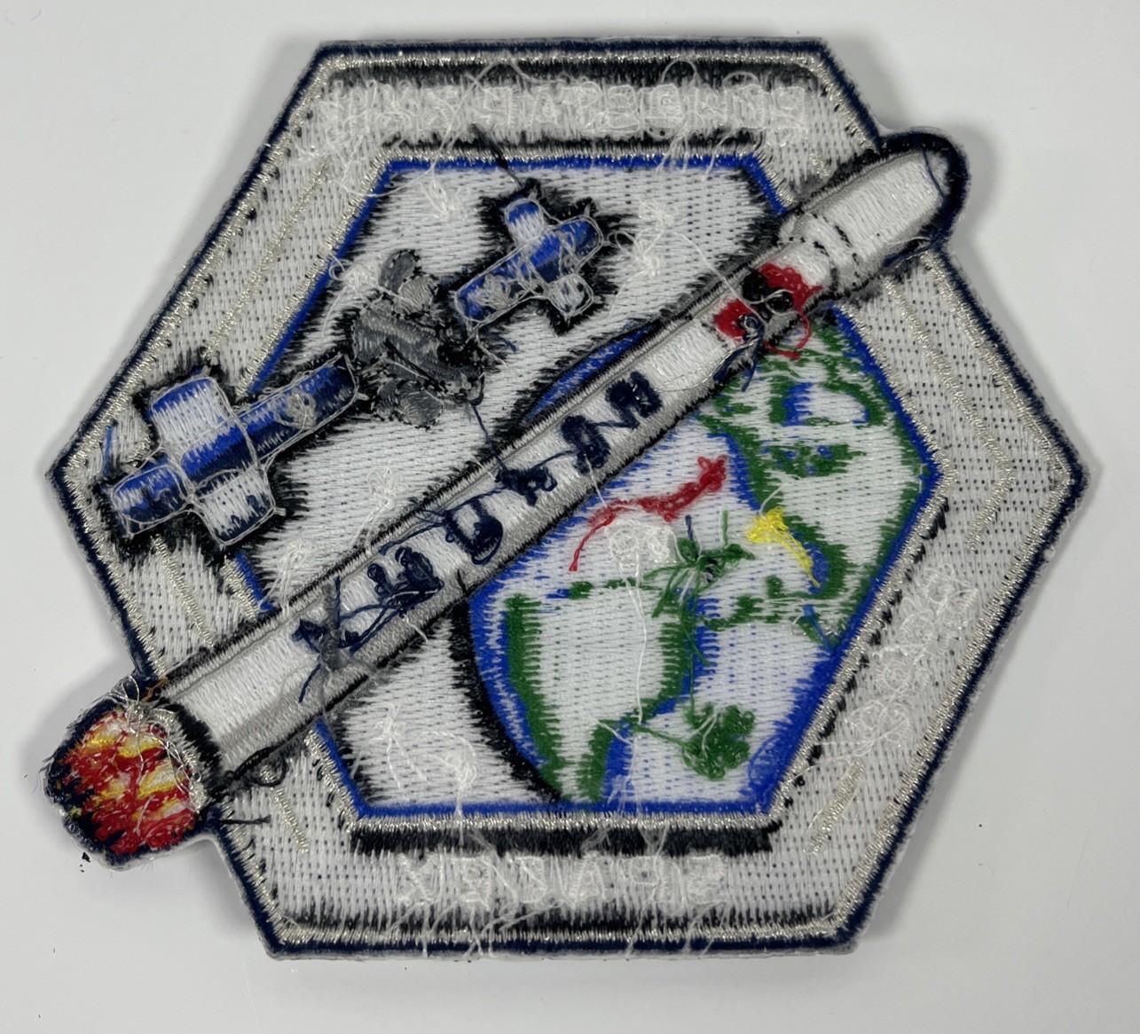 SPACEX XXIII 23 FALCON 9 Launch Satellite Mission Patch Authentic