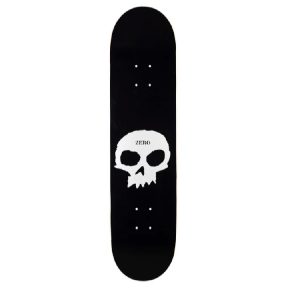 Zero Skateboard Deck Single Skull 7.875