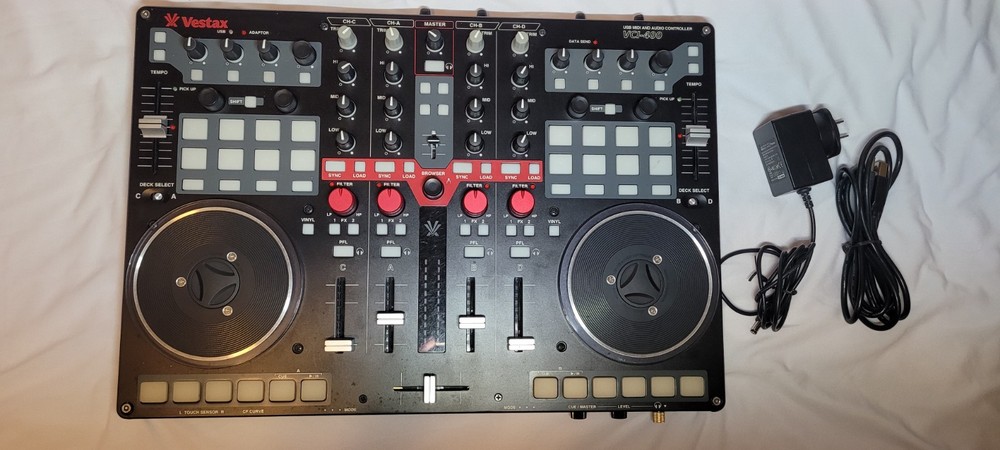 Vestax VCI-400 4-Channel Quad Deck DJ Controller
