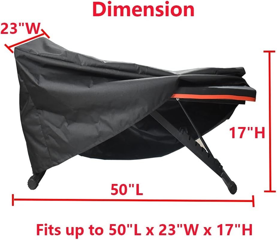 Weight Bench Cover Adjustable Exercise Workout Bench Cover Waterproof 600D