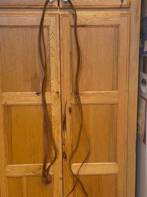 Cowboy Tack leather split reins