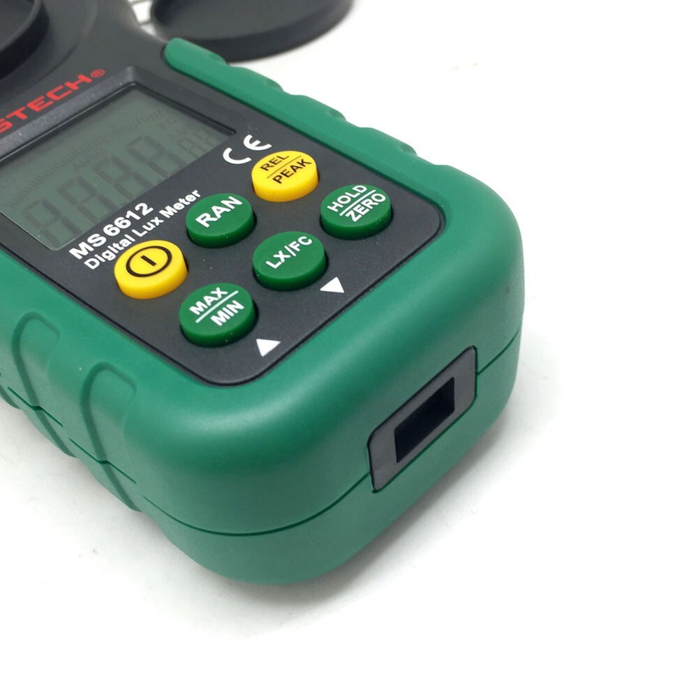 MASTECH multi function Luxmeter MS6612 light meter foot candle auto range peak