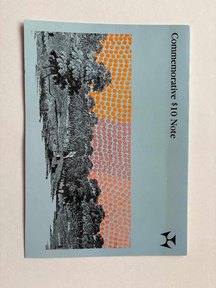 Australian Commemorative $10 Note, 1988 Issue Only. Pristine, uncirculated.