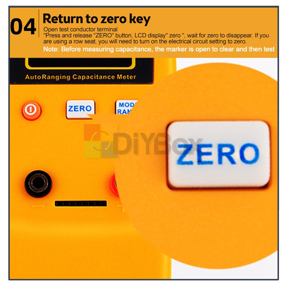 Handheld Automatic Range Digital Capacitance Meter M6013 High-Precision Tester
