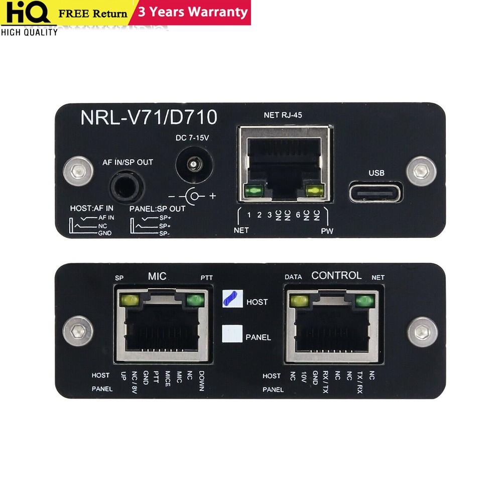 NRL-V71/D710 Radio Connector Radio Link Host Controller + Panel Controller HOT