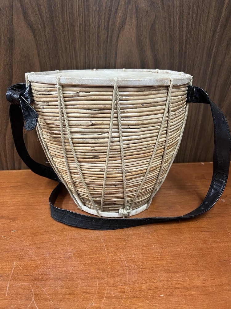 Bamboo Circles Drum , Drum Percussion (Read Description).  6C