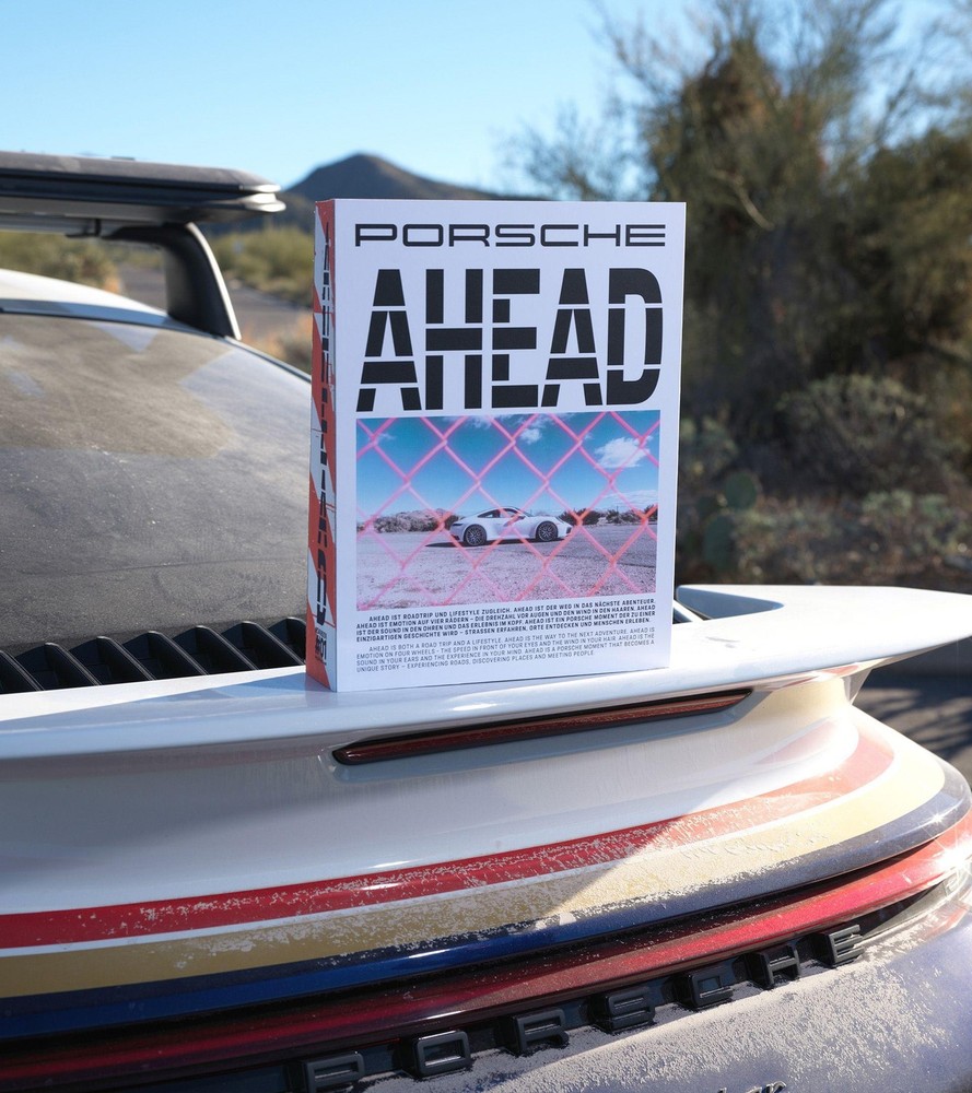 PORSCHE AHEAD coffee table book