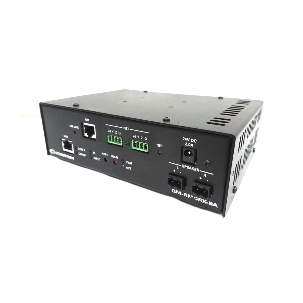 Crestron QM-RMCRX-BA 2-Series Ethernet QuickMedia Receiver Processor Amplifier#2