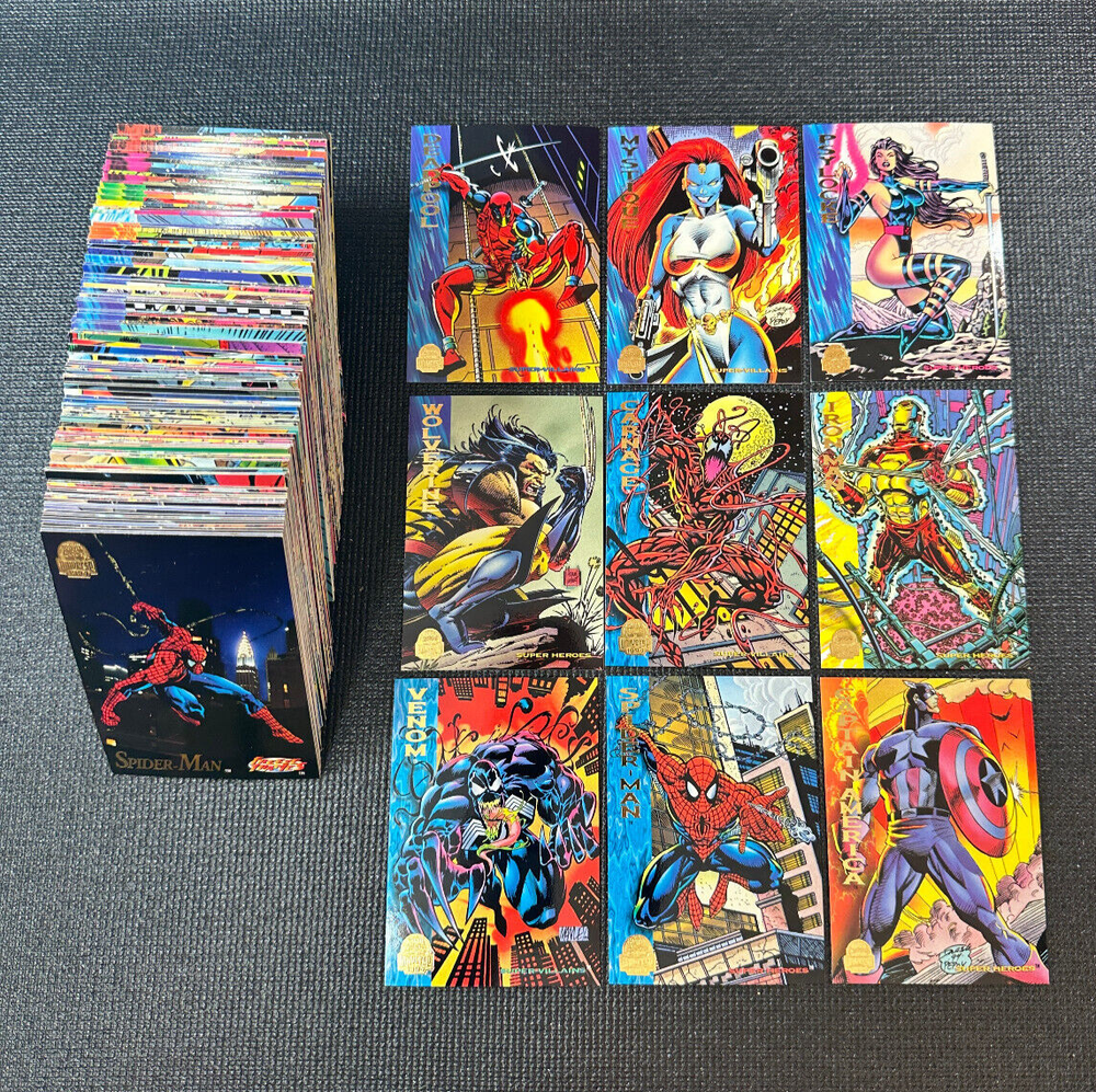 1994 Marvel Universe Series 5 - Complete Base Set - 200 Cards