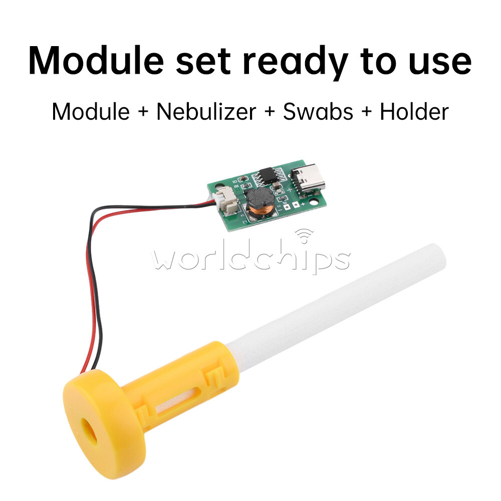 Type-C DC5V Ultrasonic Mist Maker Atomizing Module Humidifier DIY 2W No Switch