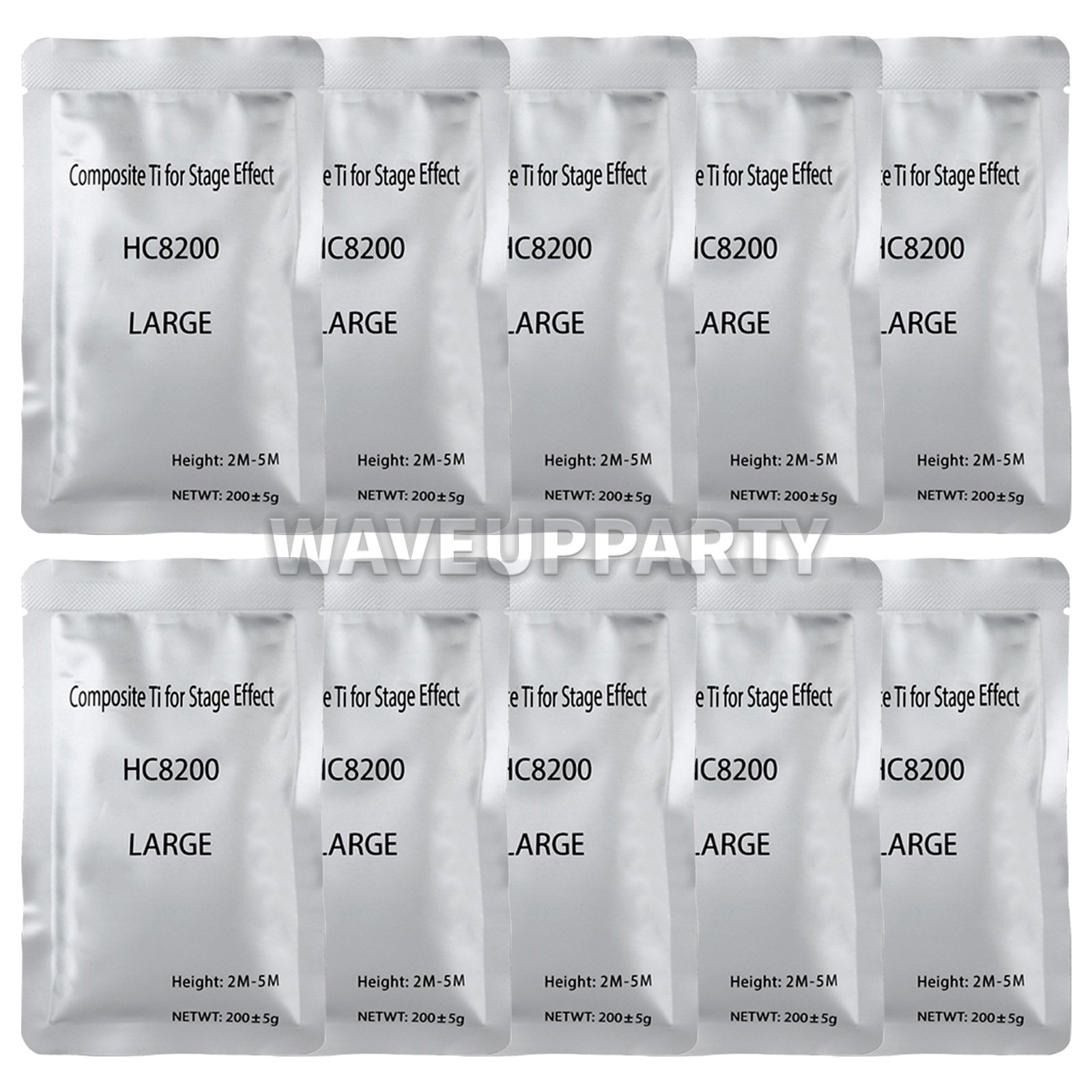 PAIDUN 10/20 x 200g Bag Cold Spark Machine Sparkler Effect Powder Indoor Outdoor