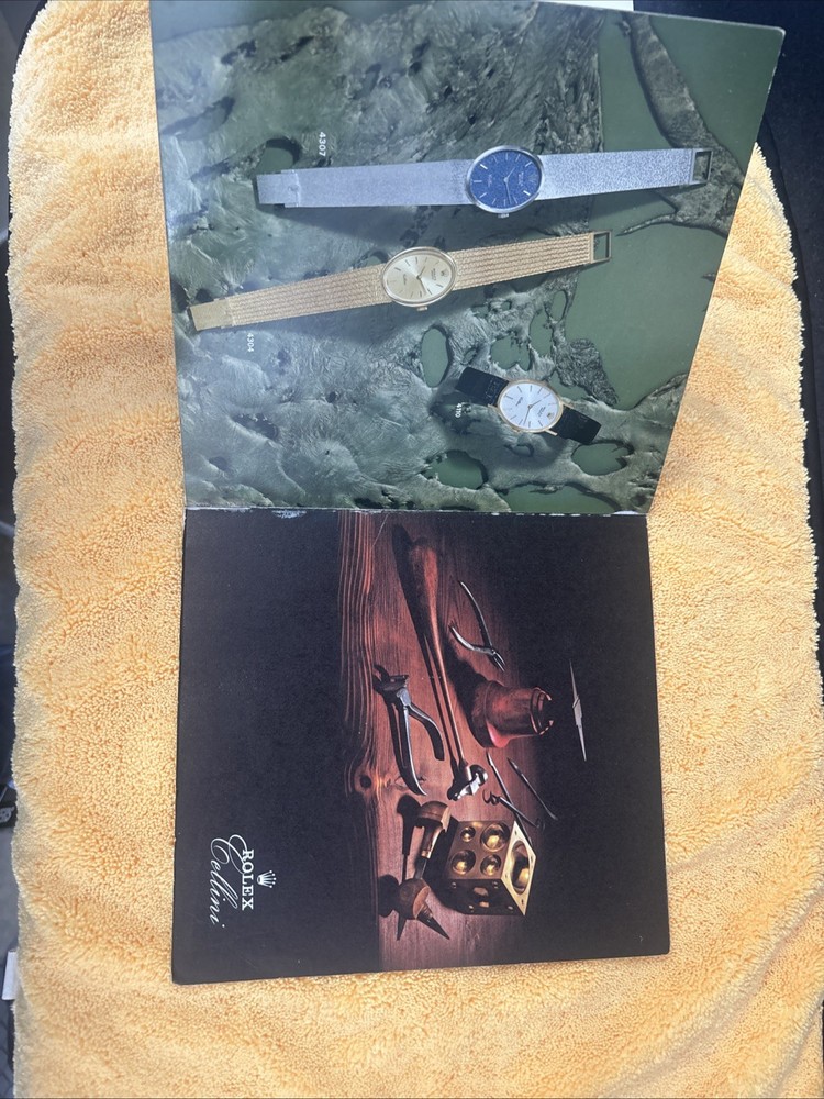 Rolex Cellini Catalog / Brochure