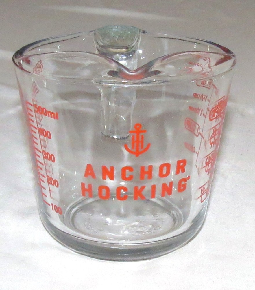 Anchor Hocking 2 Cups Measuring Jug