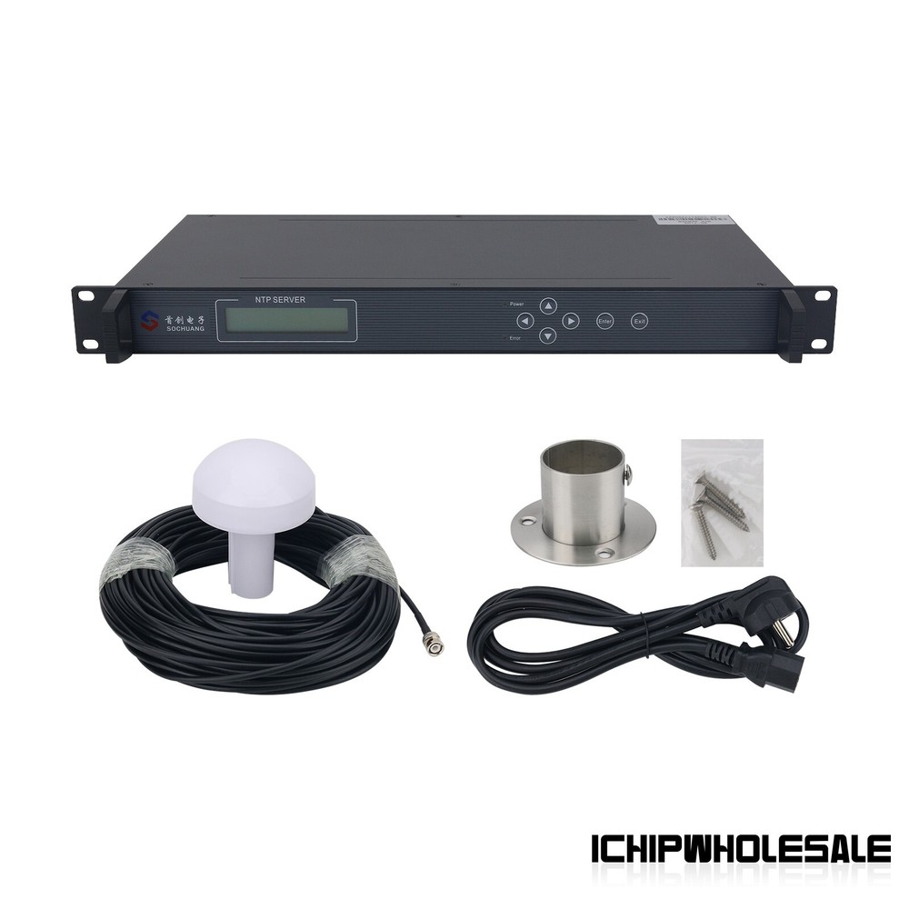 NTP Server Network Time Server GPS Beidou (One Network Port) + 30M Antenna