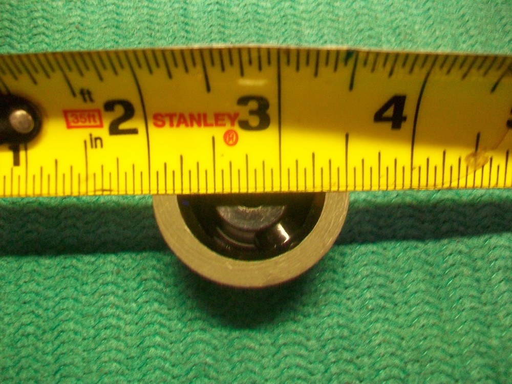 ADJUSTABLE TURN KNOBS ( 5 ) X 1/4' HOLE MOUNT