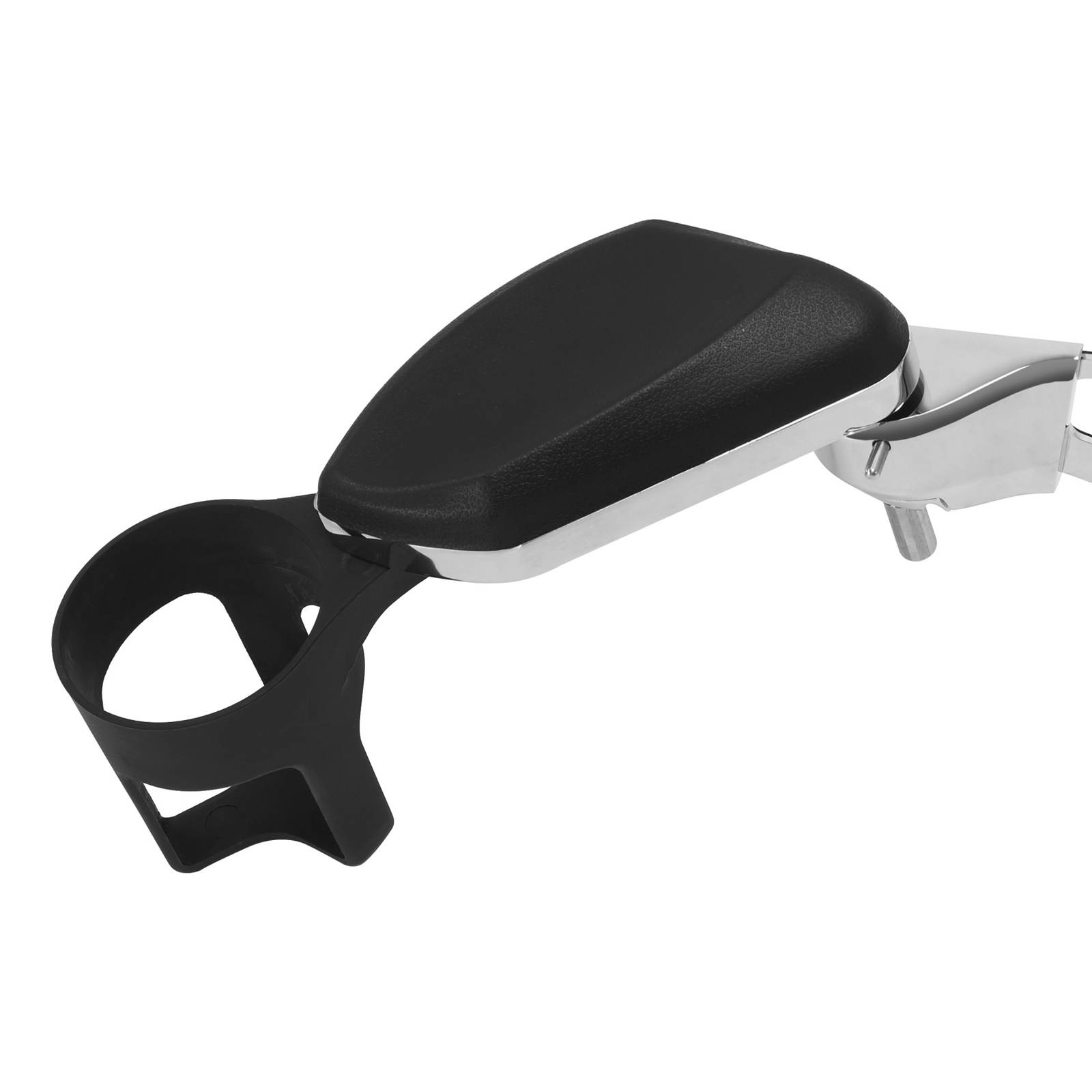 Adjustable Rear Passenger Armrests Drink Holder Fit For Harley Touring 1997-2013