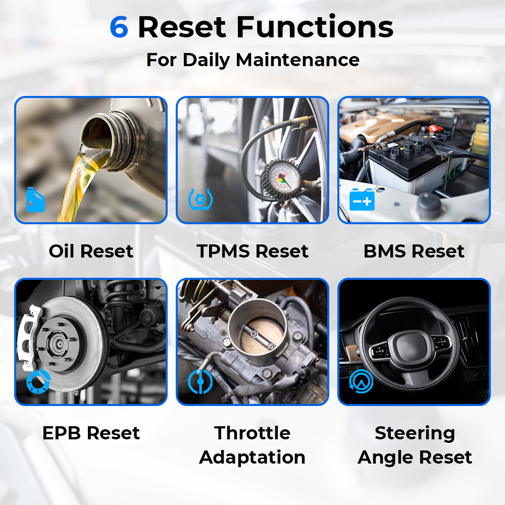 2025 Topdon AD500 OBD2 Scanner Car Diagnostic Tool ABS SRS Engine Code Reader