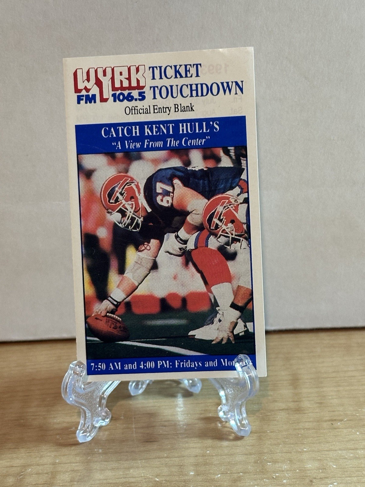1993 Buffalo Bills Pocket Schedule , Buffalo Bills Report