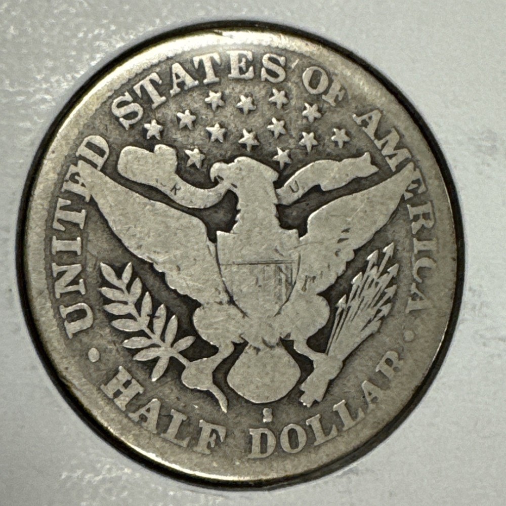 1892-S Barber Half Dollar G