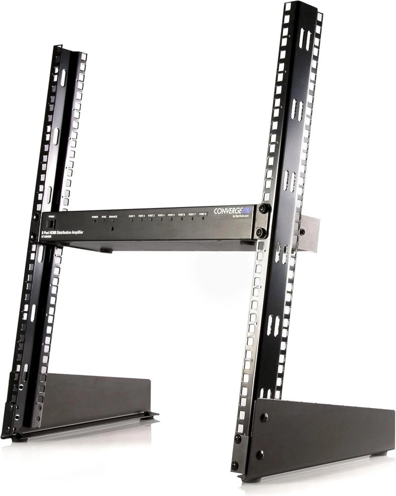 12U Open Frame Server Rack - 19" 2 Post Network Rack