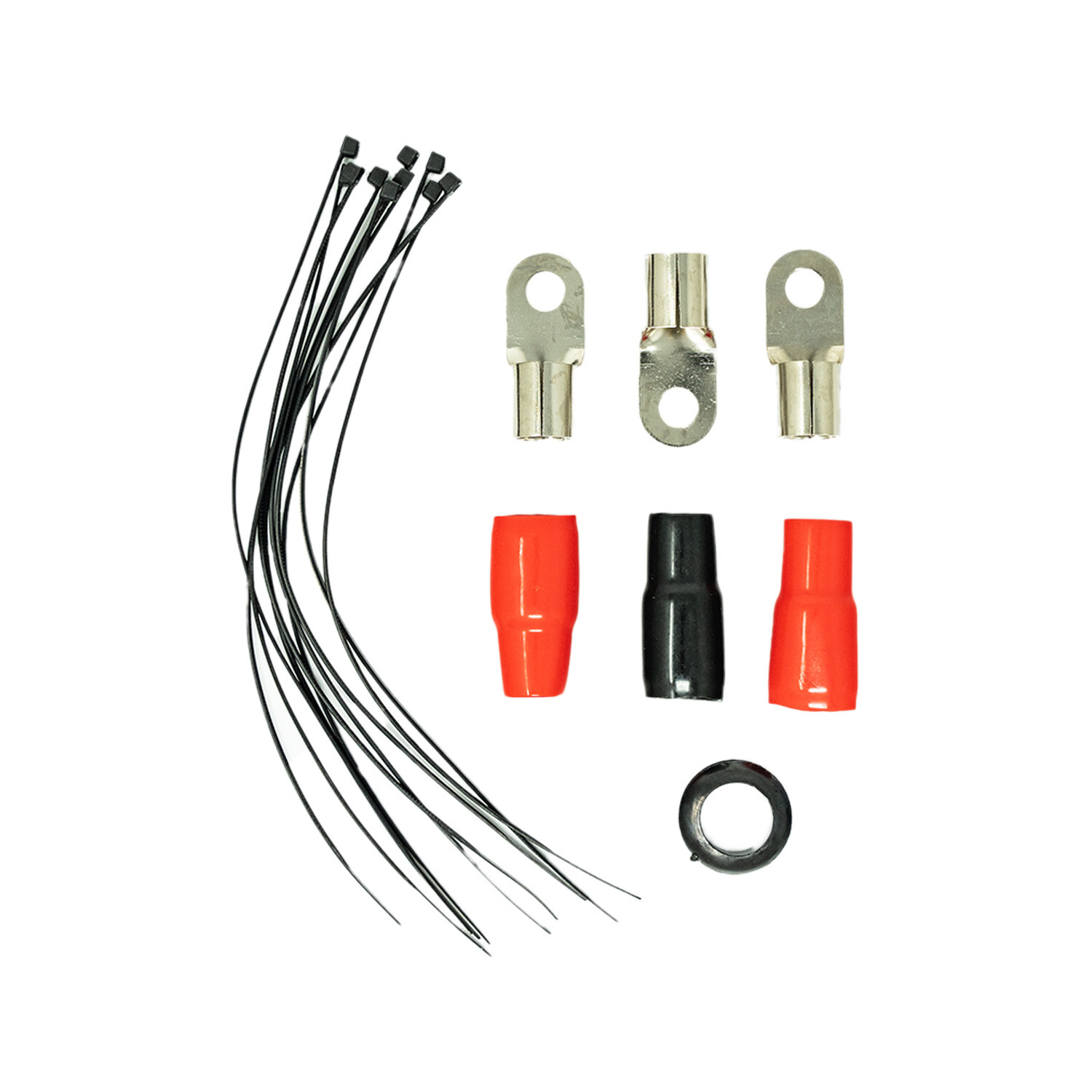 SoundBox PCK0, 0 Gauge Amp Kit Complete Amplifier Install Wiring Cables - 7500W