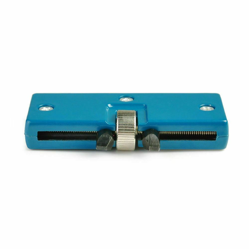 Adjustable Rectangle Watch Back Case Cover Opener Remover Wrench Repair Kit Tool
