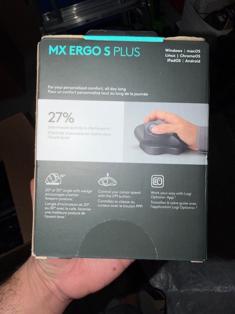 Logitech MX Ergo S Plus - NEW