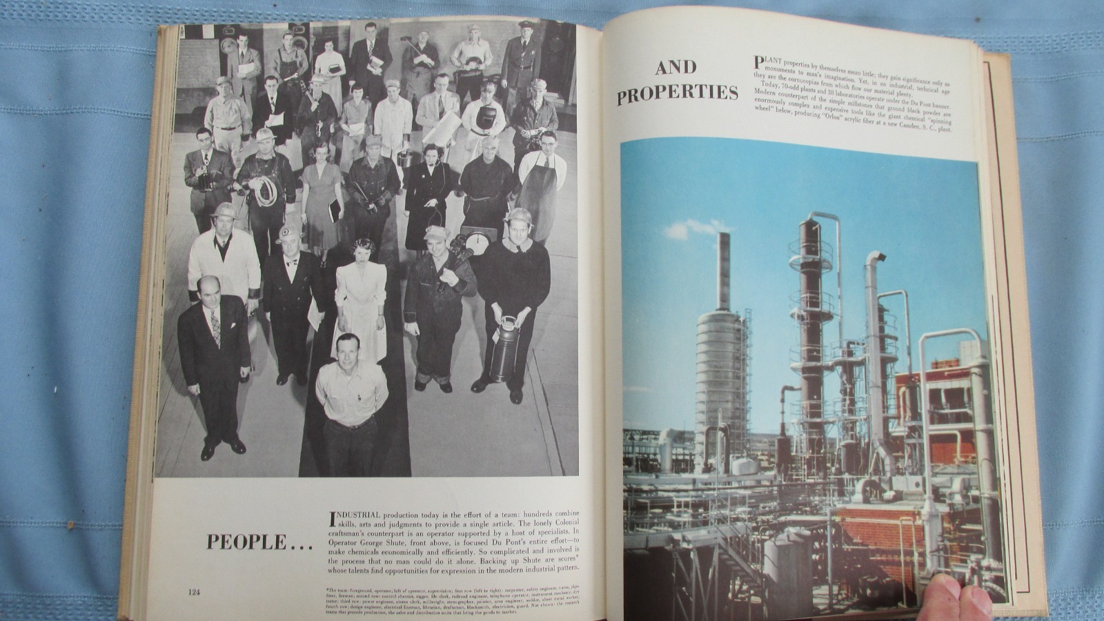 1952 Dupont Autobiography Of American Enterprise Du Pont Powder Company-Photos