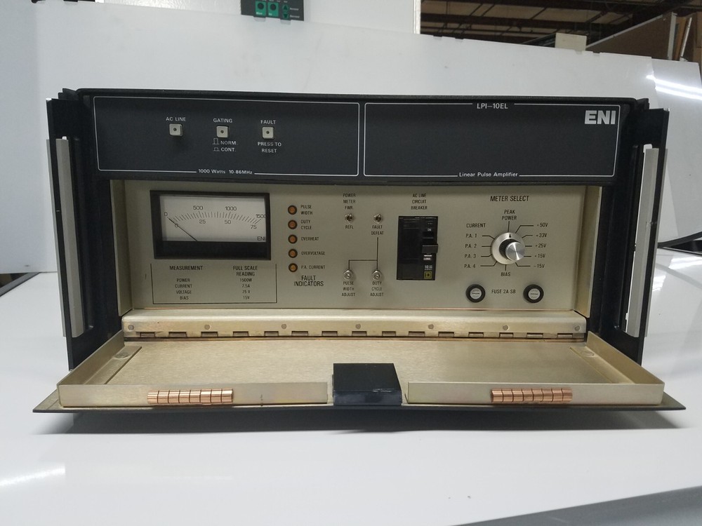 ENI LPI-10EL 1000w Linear Pulse Amplifier ` Rack Mountable