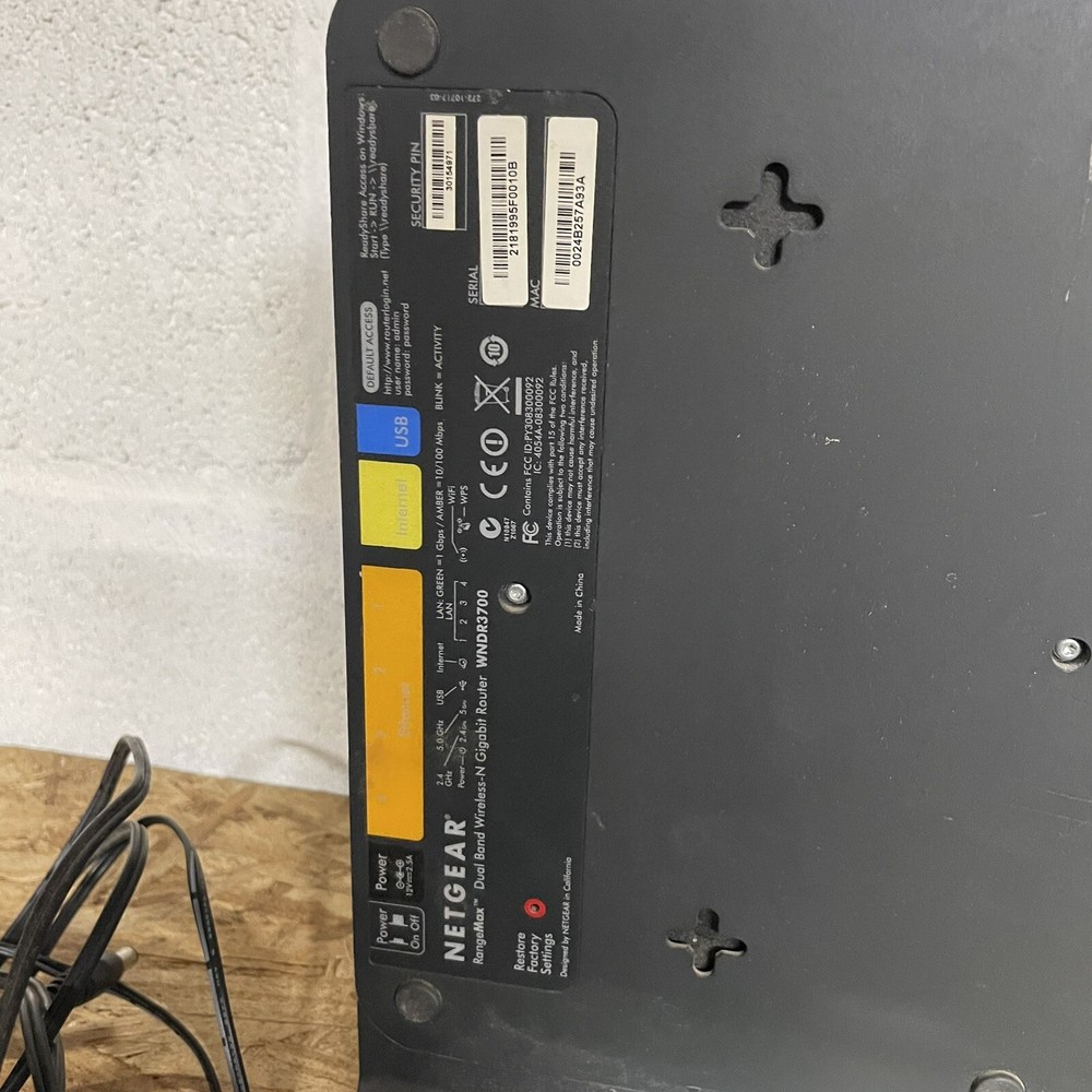 Netgear Router & Linksys Modem