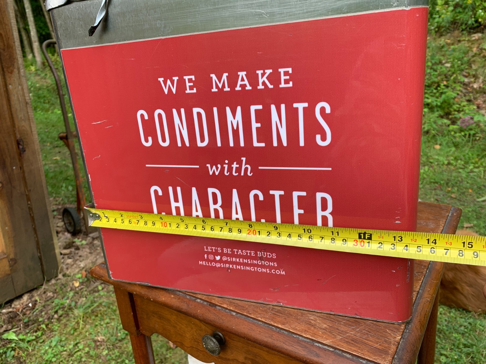 Vintage Restaurant Sir Kensington's Ketchup Dispenser Large