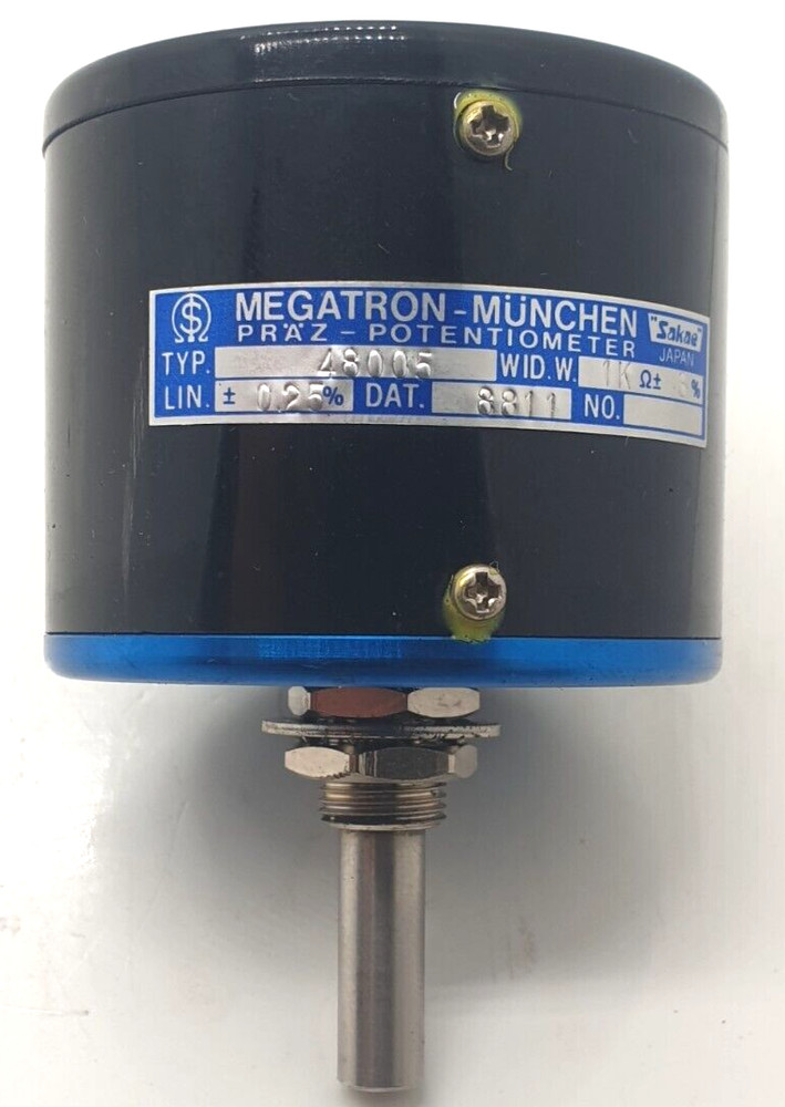 Megatron Type 48005 1kΩ Precision Potentiometer NEW