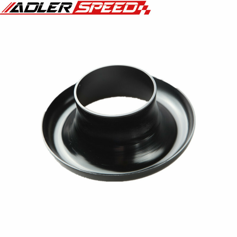 US Aluminum 5" inch Short Ram/Cold Air Intake Turbo Horn Velocity Stack Adapter