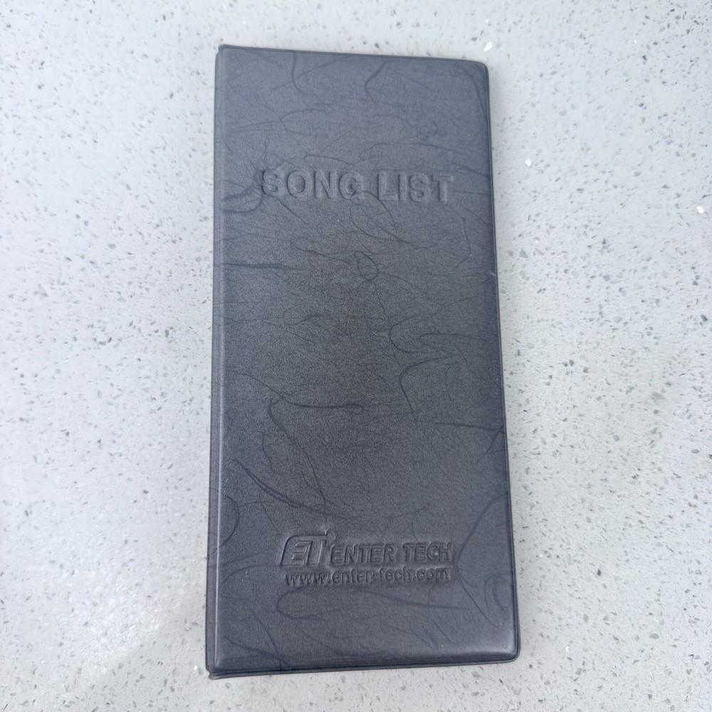 Magic Sing User Manuel & Song List Book Karaoke ET Enter Tech READ