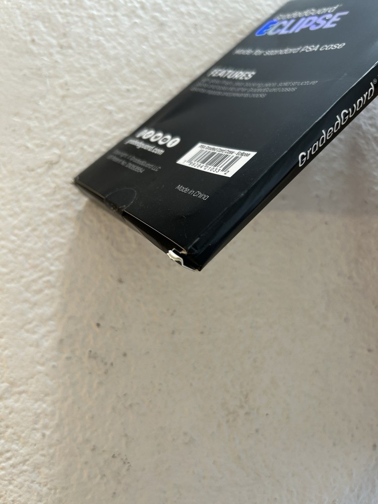 GradedGuard Eclipse Limited Edition PSA Card Display Case Black High-Gloss