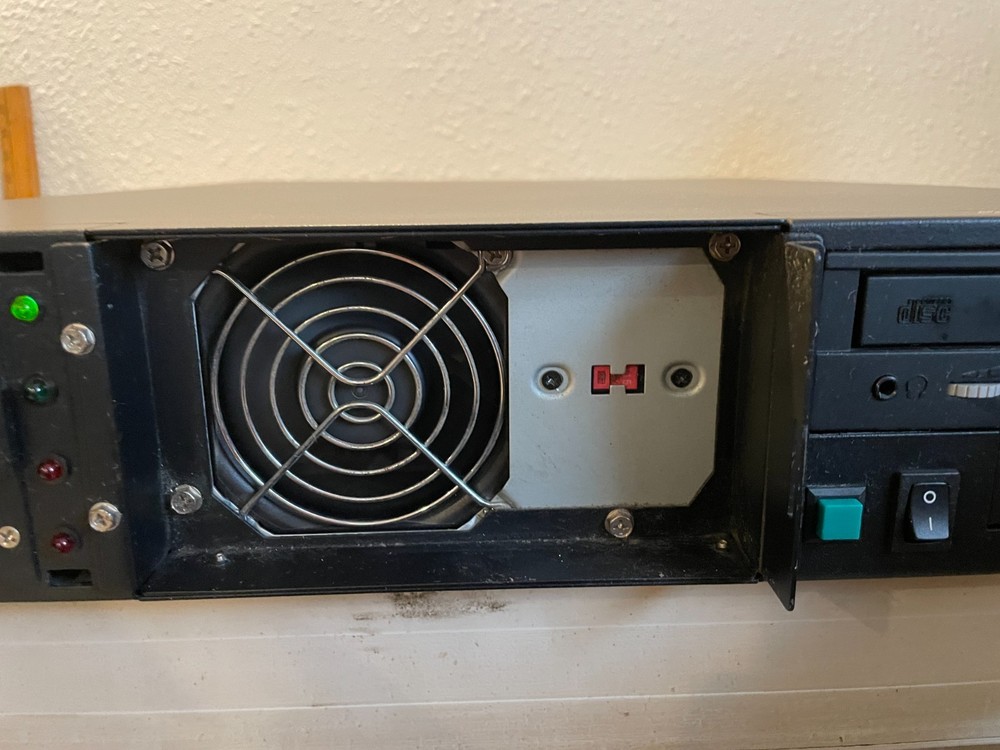 Vintage Hewitt Rand 2U Server Case/Rackmount Server Chassis Untested