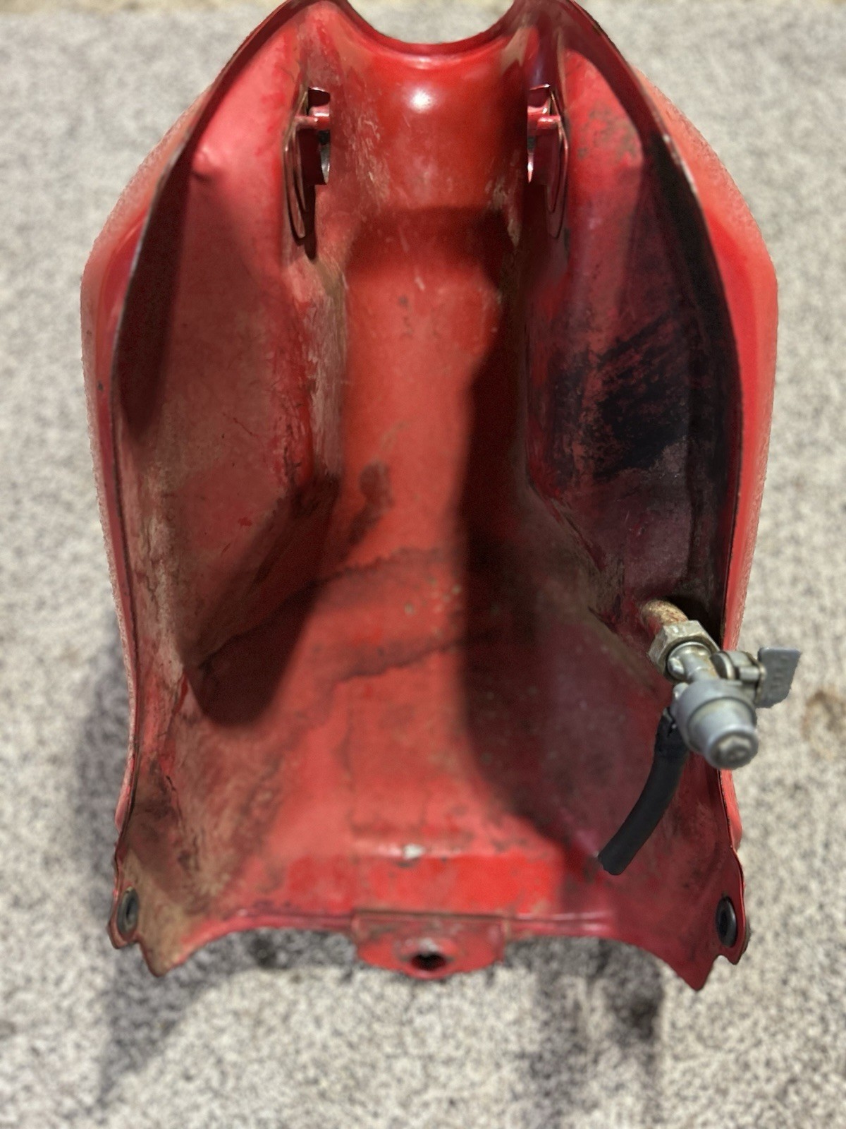 Honda Atc Big Red Oem Gas Fuel Tank 250es 1985 1986 86 85 87 250 Es Clean Inside
