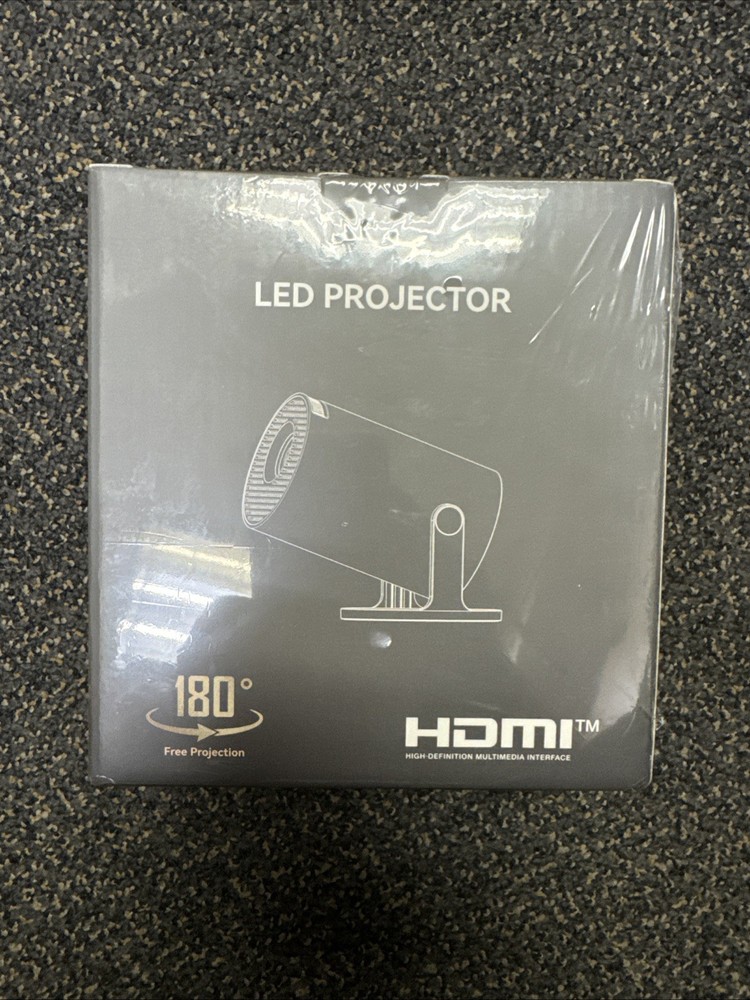 Wowlimk Mini Projector Black