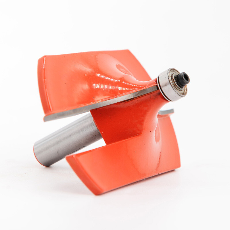 1Pcs 12mm Shank Extra Large Diameter Thumbnail Table Edge Router Bit