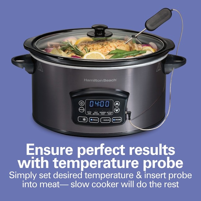 Hamilton Beach 6-Quart Programmable Small Slow Cooker