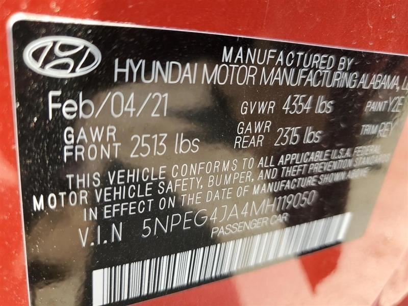 SONATA 2021 Timing Cover 924245