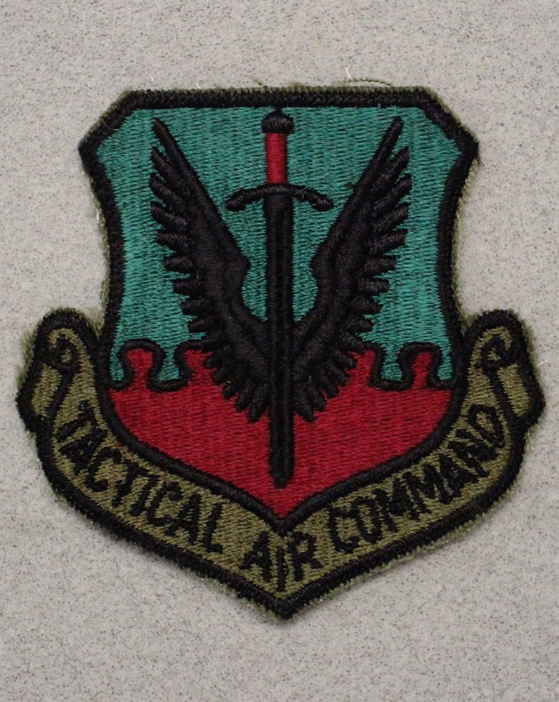 USAF Air Force Patch 221: Tactical Air Command - subdued, 3"